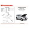 Фото Амортизаторы капота (2 шт.) Mitsubishi Outlander II/II рест. 2005-2012 АвтоУпор UMIOUT031 АвтоУпор