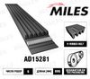 Фото MILES Ремень поликлиновый 6PK995 Miles AD15281 Miles