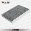 Фото Фильтр салона угольный Nissan Qashqai 2014- Miles AFC1322 Miles