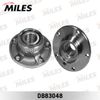Фото Ступица колеса передняя с подшипником Miles DB83048 Miles