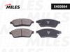 Фото Колодки тормозные CADILLAC SX 09- передние Miles E400664 Miles