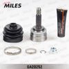 Фото ШРУС наружный с ABS MITSUBISHI CARISMA 1.6-1.8 1999-2004 Miles GA20252 Miles