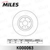 Фото Диск тормозной NISSAN MURANO 3.5 05>/INFINITI FX35 Miles K000063 Miles