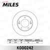 Фото Диск тормозной передней оси KIA Sorento Miles K000242 Miles