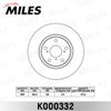 Фото Диск тормозной Miles K000332 Miles K000332 Miles