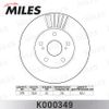 Фото Диск тормозной Miles K000349 Miles K000349 Miles