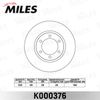 Фото диск торм. 43512-60150/43512-60151/43512-60160, K000376 Miles Miles K000376 Miles