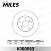 Фото Диск тормозной Miles K000563 Miles K000563 Miles