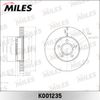 Фото ДИСК ТОРМОЗНОЙ FORD FOCUS IIIIIC-MAX 03-VOLVO S Miles K001235 Miles
