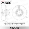 Фото Диск тормозной FORD TRANSIT 91-00 R14 передний вентилируемый Miles K001752 Miles