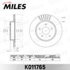 Фото Диск тормозной задний D=292мм. NISSAN X-TRAIL Miles K011765 Miles