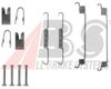 Фото ћонтажный комплект тормозных колодок FIAT MAREA/MAREA WEEKEND 96- Abs 0789Q Abs
