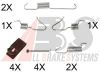 Фото 0898Q,  Монтажный комплект барабанных колодок Abs 0898Q Abs