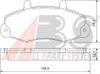 Фото Колодки тормозные FORD Transit 2.0-2.9 91- Abs 36775 Abs