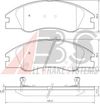 Фото Колодки тормозные KIA CERATO 04-, CERATO седан 04- Abs 37492 Abs