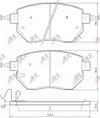 Фото Торм. колодки дисковые пе Abs 37504 Abs