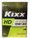 Фото KIXX HD 15w40  CF-4    4л п/с Kixx L200144TE1 Kixx