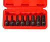 Фото Набор головок ударных HEX 1/2" H5-19мм , длина 60мм (в кейсе) 8шт Jtc JTCJ408H Jtc