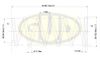 Фото Пружина подвески HYUNDAI ACCENT 1.4/1.6 05- задняя G.U.D. GCS237231 G.U.D.