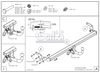 Фото Фаркоп оцинкованный Hyundai Elantra 2011-2016 условно-съемное крепление шара Galia H099A Galia