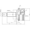 Фото ШРУС НАРУЖНЫЙ HYUNDAI I30 (07--12) Zikmar Z87333R Zikmar