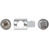 Фото Переходник для воротка CrV Профи 3-х направленный 1/2"- 3/8"-1/2" FiT 62650 FiT