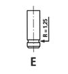 Фото Клапан ГРМ(EX) Renult R19, R21, Trafic 1.7 84-, Volvo 340-480 Freccia R4222RCR Freccia