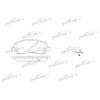 Фото Колодки тормозные дисковые передн DODGE: CALIBER 0 Patron PBP1621 Patron