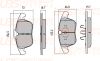 Фото Тормозные колодки FORD MONDEO 07-/11-/S-MAX 06-/11 UBS B1101005 UBS