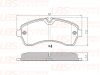 Фото Тормозные колодки MERCEDES-BENZ SPRINTER (906) (06 UBS B1109005 UBS