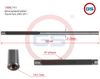 Фото Шток рулевой рейки Toyota Yaris 2005-2011 GS 1RR6741 GS