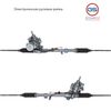 Фото Рулевая рейка Mitsubishi Colt VI 2004-2012, SMART ForFour 2004-2006 rebuild GS 3GS4602 GS