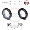 Фото Сальник рулевой рейки 2535.46.5 0 GS SL01859 GS