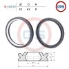 Фото Сальник рулевой рейки 53*63*8 (12V2G) GS SL06030 GS