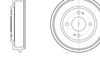 Фото БАРАБАН ТОРМОЗНОЙ G-BRAKE GD-06376 G-Brake GD06376 G-Brake
