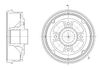 Фото Барабан тормозной G-brake  GD-06646 G-Brake GD06646 G-Brake