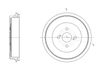 Фото Бараба�н тормозной G-brake GD-06802 G-Brake GD06802 G-Brake