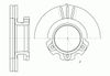 Фото Диск тормозной G-brake GR-02859 G-Brake GR02859 G-Brake