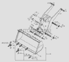 Фото Зуб боковой правый SDLG 936 SDLG 29170036961 SDLG