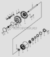 Фото 1ПОЛУОСЬ L=1030 ММ, 24 ШЛИЦА SDLG 933/SDLG 933L/SDLG 936/SDLG 936L/SDLG 938/SDL SDLG 3050900050 SDLG