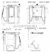 Фото Ручка дверная комплект на кабину с замком и ключами NBS502/4190000604/4190000605/801503840 SDLG 4190000605 SDLG