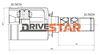Фото ШРУС ВНУТРЕННИЙ 29x35x25 Drivestar ICJF2002F Drivestar