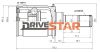 Фото ШРУС ВНУТРЕННИЙ ЗАДНИЙ 25 Drivestar ICJH0001R Drivestar