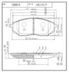 Фото КОЛОДКИ ТОРМОЗНЫЕ ПЕР К-Т KIA SORENTO Iberis IB153157 Iberis