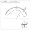 Фото КОЛОДКИ ТОРМОЗНЫЕ БАРАБАННЫЕ К-Т NISSAN PRIMERA SUNNY Iberis IB154029 Iberis