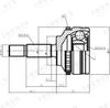 Фото ШРУС НАРУЖНЫЙ RENAULT CLIO II (BB_, CB_) -09, SYMBOL I (LB_) -09, KANGOO (KC0/1_) -10 Iberis IB6059 Iberis