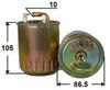 Фото Фильтр топливный Mercedes208 D 902 (2000-2006)/211 D 902 (2000-2006)/213 D 902 (2000-2006)/216 D 902 Azumi FSD31051 Azumi