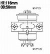 Фото FSP21202U Фильтр  топливный AZUMI, шт 23300-19145, 23300-16050, 23300-74010 Azumi FSP21202U Azumi