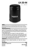 Фото Фильтр масляный Luxe LX-20-M (аналог: OC 47/W 719/5/OP526) Luxe LX20M Luxe