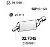 Фото глушитель задняя часть 2,5 Asso 027045 Asso